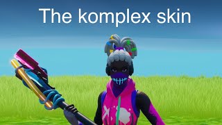 The Komplex Skin In Fortnite RARE SKIN [upl. by Harry865]