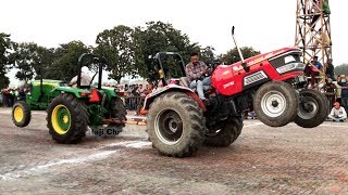 John Deere 5310 vs Mahindra Arjun 555 Di Tractor Tochan  2019 [upl. by Laurent]