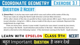 coordinate geometry class 9 exercise 31 q2  class 9 exercise 31 q2  q2 ex 31 class 9 [upl. by Junji]