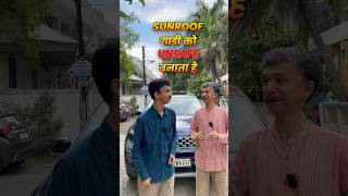 🚙SUNROOF ke TANTE4😤sunroofleak carsafety cartips carmaintenance sunroof [upl. by Sordnaxela]