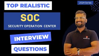 Realistic SOC Interview Questions [upl. by Art593]