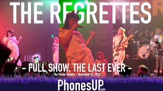 Full Show  The Regrettes LIVE  122123  Last Show Ever  Fonda Theatre Los Angeles  PhonesUP [upl. by Eilak]