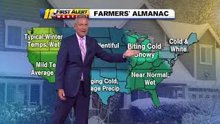 Farmers Almanac releases winter forecast [upl. by Drusy]