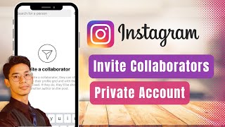 How to Invite Collaborators on Instagram Private Account [upl. by Aizatsana34]