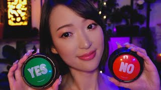 ASMR 🌙 15 triggers trouvés chez moi  YES OR NO  🟢🔴 [upl. by Steiner]