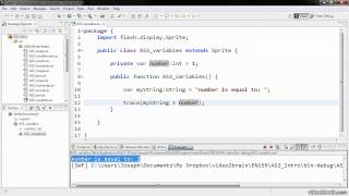 ActionScript 30 Tutorial1AS3 Language Fundamentals [upl. by Nivrag]