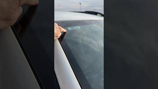 Where to put toll bridge transponder on Subaru windshield [upl. by Gillett174]