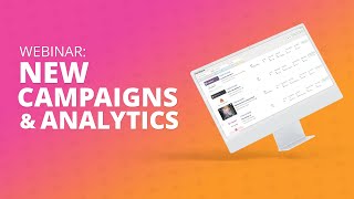 New analytics and Campaigns eshot webinar [upl. by Akehsay]