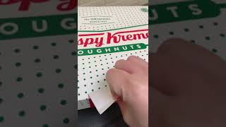 Unboxing Krispy Kreme Doughnuts  The most Favourite Doughnuts [upl. by Dabney]