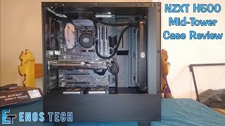 NZXT H500 MidTower Case Review [upl. by Enneillij]