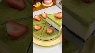 Bánh mousse matcha có thể được làm mà không cần dùng lò nướng và chỉ cần khuấy miumiudoibungfood [upl. by Esilrac]