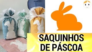 SAQUINHOS SIMPLES PARA PÁSCOA BOLSA DE COELHO DRICA TV [upl. by Elsey738]