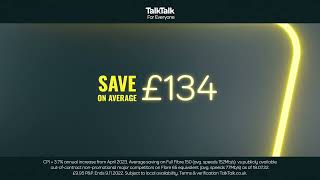 TalkTalk Speed up and spend less on broadband [upl. by Ciel713]