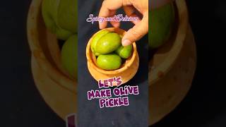 Who Like This Green Olive pickle pickle shorts fruit olive [upl. by Onitnatsnoc988]