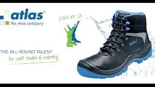 ATLAS safety shoes  SL525 XP S3 english version [upl. by Hercules]