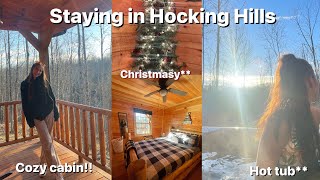 HOCKING HILLS DIARIES EP 1 Cozy cabin  thrift haul [upl. by Vashti]