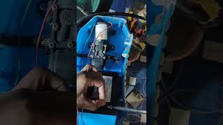 Sprayer machine 12v🔋 battery change in home electrical experiment science [upl. by Batish]