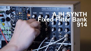 AJH SYNTH Fixed Filter Bank 914 [upl. by Curry]