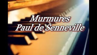 Murmures  Paul de Senneville  Richard Clayderman  piano [upl. by Naginnarb]