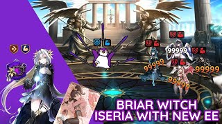 Trying Out Briar Witch Iseria Together With Her New EE︱Epic Seven Arena [upl. by Eekcaj]