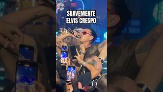 Suavementeeeee Besameeee 😏😏😏 elviscrespo suavemente merengue parati music latinbillboard [upl. by Mir995]