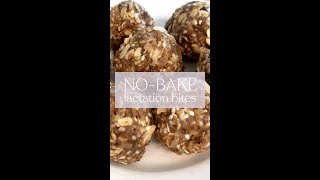 How To Make NoBake Lactation Bites [upl. by Oniliuqnart614]