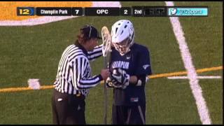 Champlin Park vs OsseoPark Center Boys Lacrosse [upl. by Aric]