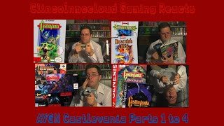 ClincolnMcCloud Gaming ReactsAVGN Castlevania Parts 1 To 4 [upl. by Hardi]