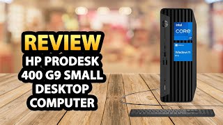 HP ProDesk 400 G9 Small Form Factor Desktop Computer ✅ Review [upl. by Enelkcaj863]