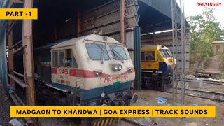 Madgaon to Khandwa  Goa Express Journey Part1  गोवा एक्सप्रेस [upl. by Darej]