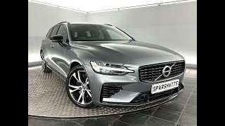 Volvo V60 20h T6 Recharge 116kWh RDesign Auto AWD Euro 6 ss 5dr [upl. by Aehcim]