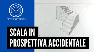 PROSPETTIVA ACCIDENTALE DI UNA SCALA [upl. by Buford]