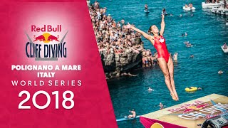 REPLAY Red Bull Cliff Diving World Series 2018 Italy [upl. by Granthem]