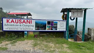 PEHLE KISI NE DEKHI ESI JAGAHKAUSANI❤️ ADVENTURE amp CAMPING PARK FAMILY 🤩 FUN [upl. by Urbain624]