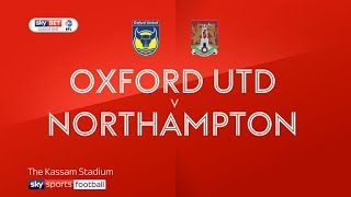 WE WON AWAY Northampton Town Vs Oxford United Matchday Vlog [upl. by Beckie]