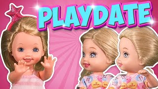 Barbie  The Twins First Playdate  Ep129 [upl. by Daloris]