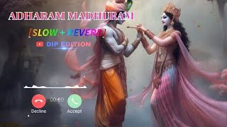 Adharam madhuram ringtone  adharam madhuram song  lofi song  adharammadhuram [upl. by Ahmad718]