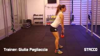 Tutorial Esercizi  Stacco Trainer Giulia Pagliaccia [upl. by Oetomit]