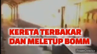 kereta MELETUP semasa bomba sedang memadamkan api [upl. by Anrehs462]