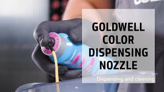 Goldwells Color Dispensing Nozzle  Reduce Hair Color Waste  Goldwell Education Plus [upl. by Euqimod]