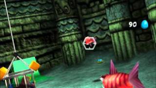 Banjo Tooie Protecting Chris P Bacon From Killer Fishes [upl. by Lempres]