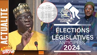 LEGISLATIVE 2024 PUBLICATION DES LISTESSA NDIOGOU NIARI LISTE KESSE LA TE MOY [upl. by Irisa993]