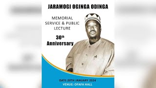 LIVE Jaramogi Oginga Odinga 30th Memorial Church Service St Stephens Cathedral ACK [upl. by Iduj435]