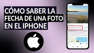 Cómo saber la fecha en que fueron tomadas tus fotos en el IPHONE [upl. by Jarvis]