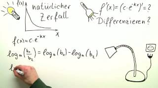 BEGRENZTER ZERFALL  Mathematik  Funktionen [upl. by Nere]