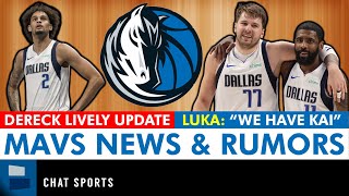 Mavericks News HUGE Dereck Lively Injury Update Before Game 1 vs Clippers  Klay Thompson Trade [upl. by Trela]