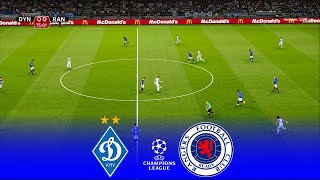 DYNAMO KYIV vs RANGERS  UEFA Champions League 20242025 Third Qualifying Round 1st leg [upl. by Aikemahs]