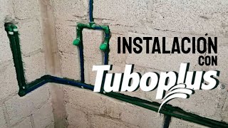 CORRECTA INSTALACIÓN DE TUBERÍAS DE DESAGUE 😎💪 [upl. by Drarrej635]