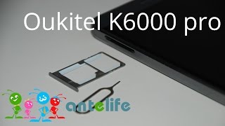 Oukitel K6000 pro обзор смартфона [upl. by Alih]