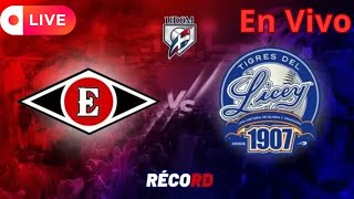 Tigre del Licey Vs Leones del escogido Juego de hoy en vivo [upl. by Williamsen730]